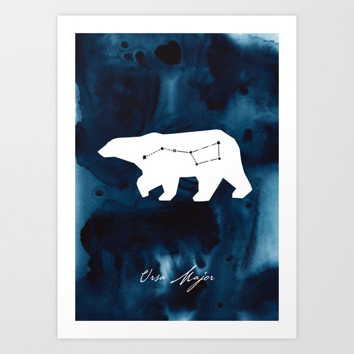 the Great Bear / Big Dipper Art Print