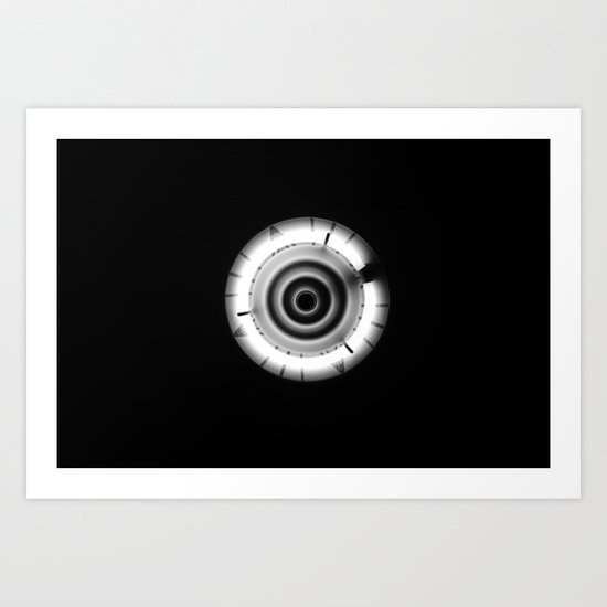 "O" marks the spot Art Print