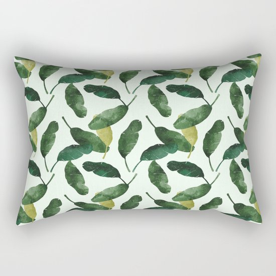 banana leaves Rectangular Pillow