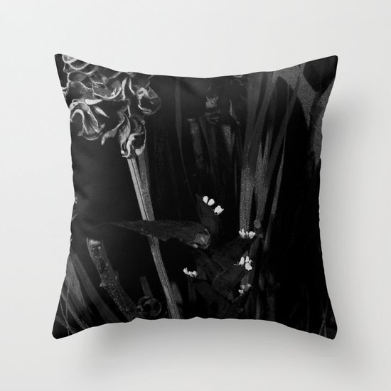 Lost in the Dark Throw Pillow