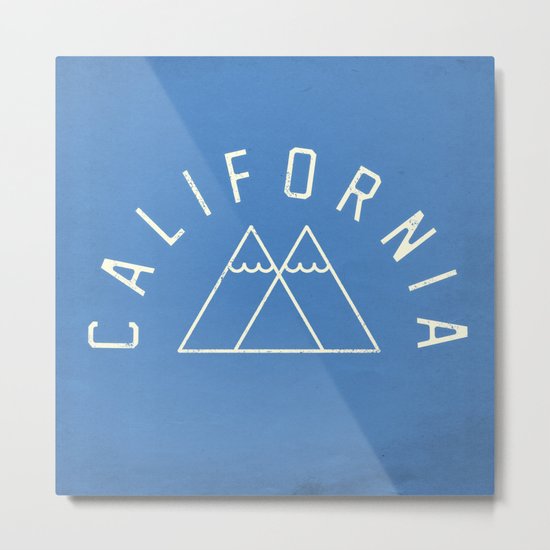 California Metal Print