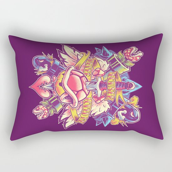 BOWSER NEVER LOVED ME Rectangular Pillow