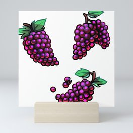 Grapes Mini Art Print