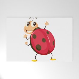 Ladybug  Welcome Mat