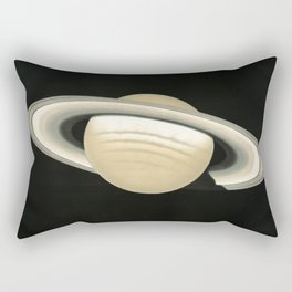 Saturn by Étienne Léopold Trouvelot (1874) Rectangular Pillow
