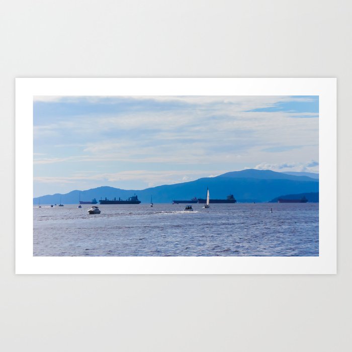 English Bay May 31 2018 Art Print