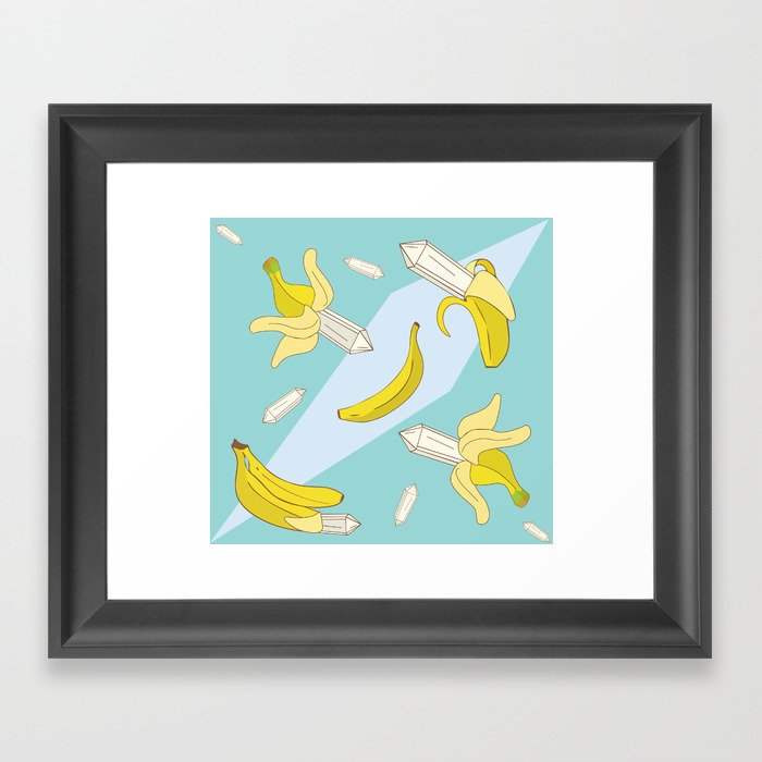 jujus gone bananas Framed Art Print