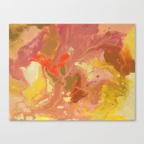 Marbling Series Canvas Print