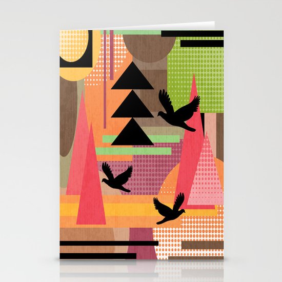 3 Flew Over. Stationery Cards
