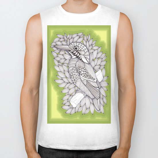 Zentangle Halcyon Biker Tank