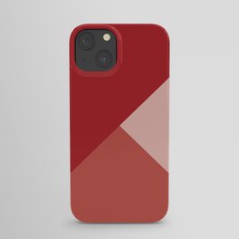 Gradient Geometry - Red iPhone Case