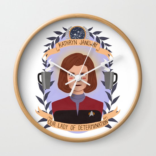 Kathryn Janeway Wall Clock