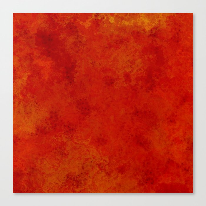 Bright Red Canvas Print