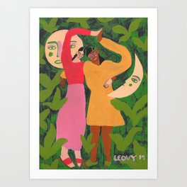 Different time zones Art Print