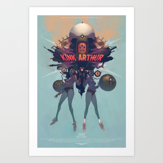 Oh, yeah... Art Print