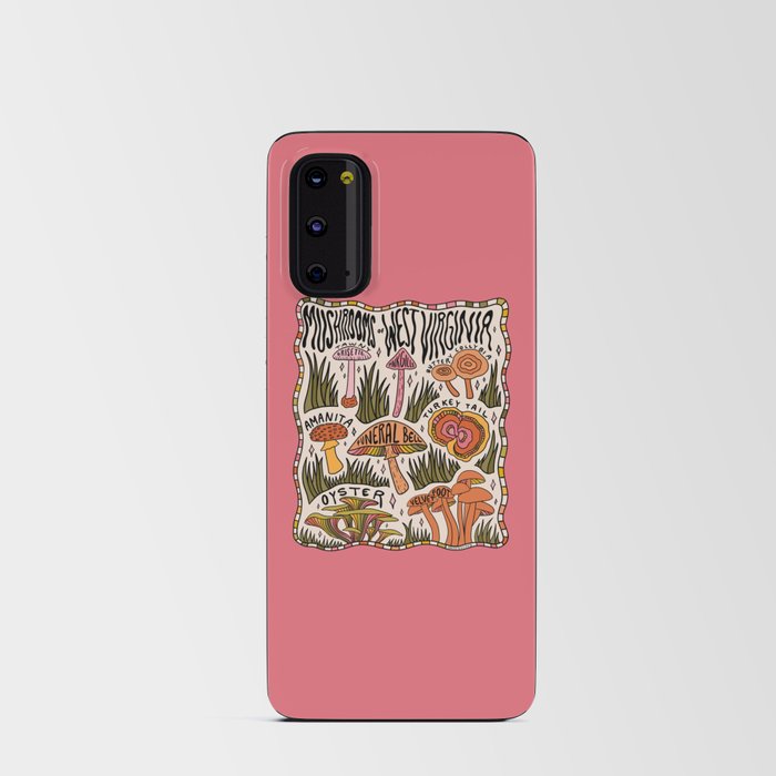 Mushrooms of West Virginia Android Card Case