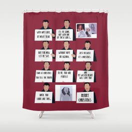 love actually Shower Curtain