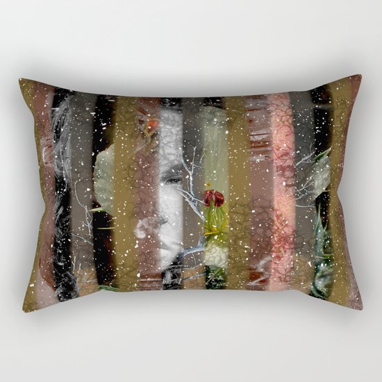 Sometimes sadness overwhelms, but the magic never leaves Rectangular Pillow