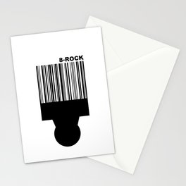 Buy Black Back (8-Rock Logo) Stationery Cards