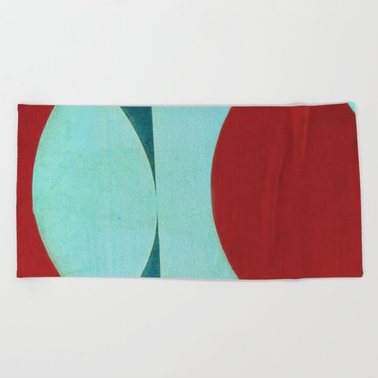 Waxing Gibbous Beach Towel
