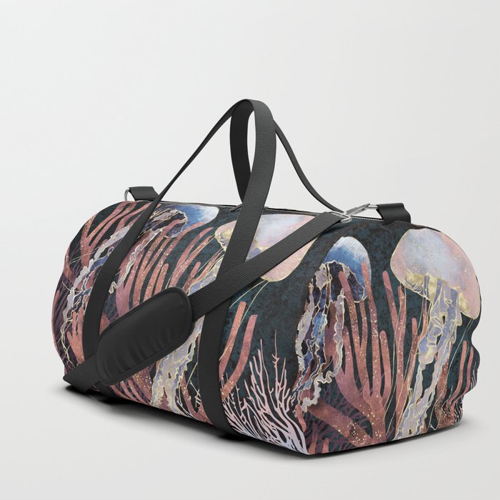 Metallic Coral Duffle Bag