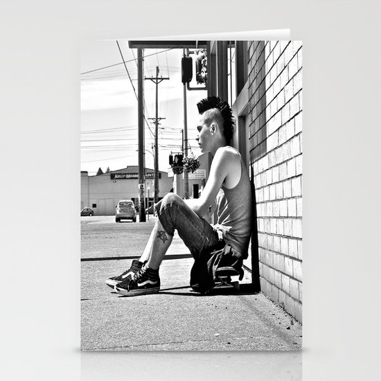 Tacoma skater Stationery Cards