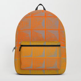 70s Sunset Panton Inspired Retro Space Age Art Backpack