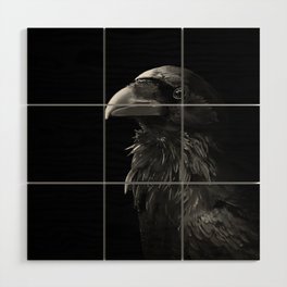 Crows Smile Wood Wall Art