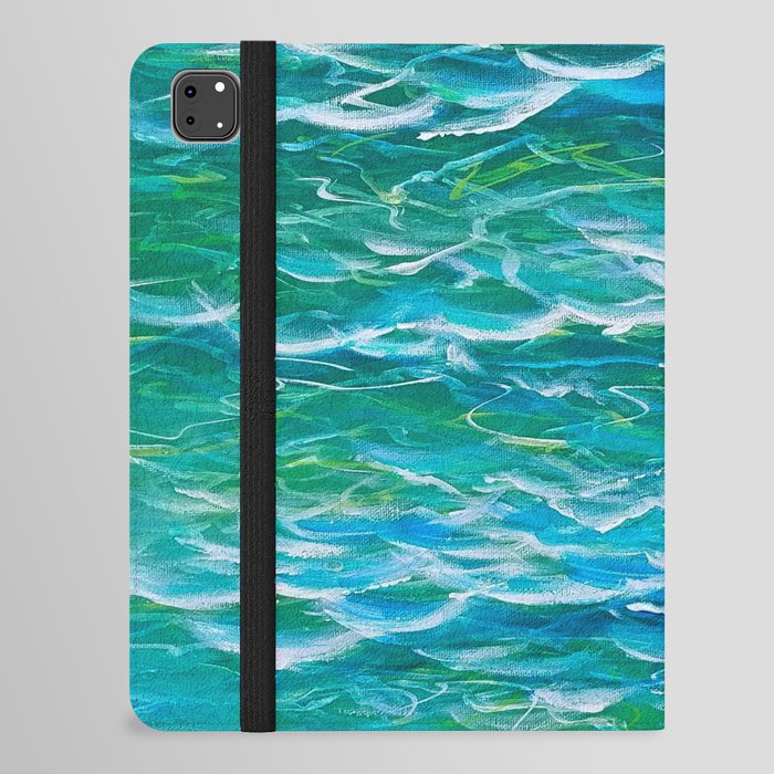 Ocean Waves Etude iPad Folio Case