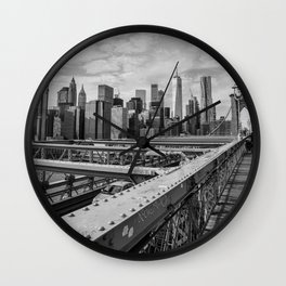 Bridges of America | NY Horizon  Wall Clock