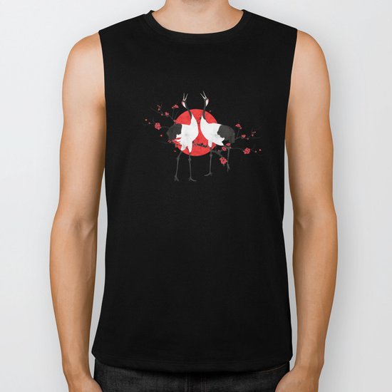 Love's Dance - Spring Version Biker Tank