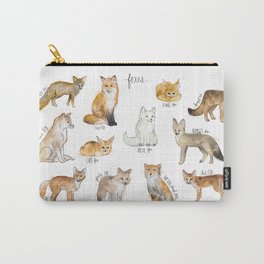 Foxes Carry-All Pouch