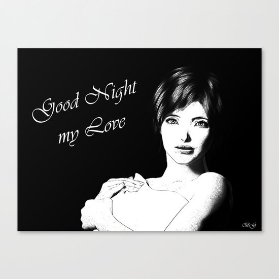 Good Night Love Canvas Print