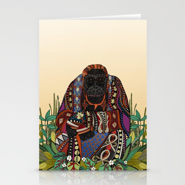 orangutan king cornsilk Stationery Cards