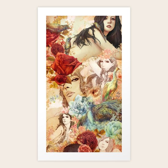 Face to face Art Print