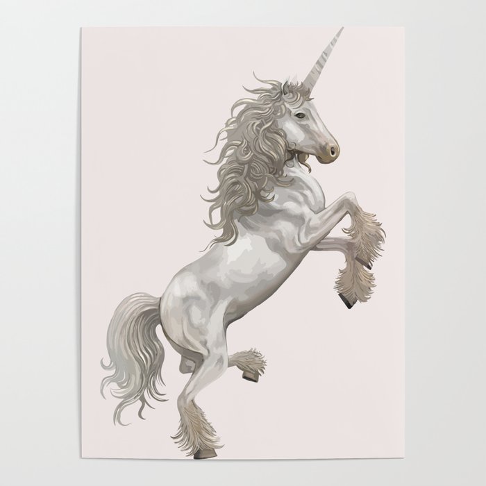 Unicorn Horse Poster
