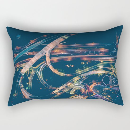 City in the sky fantastic Rectangular Pillow