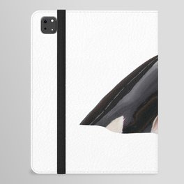 Orca Head Poking Out Of Water iPad Folio Case
