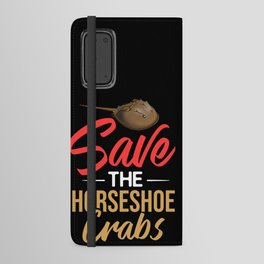Horseshoe Crab Xiphosura Blood Eggs Fossil Android Wallet Case