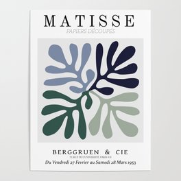 Henri Matisse - The Cutouts - Papiers Decoupes Poster