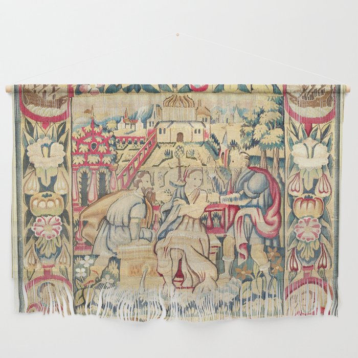 German tapestry wall sale hanging