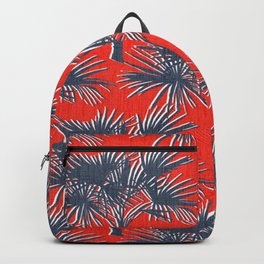 70’s Palm Springs Red White and Blue Backpack