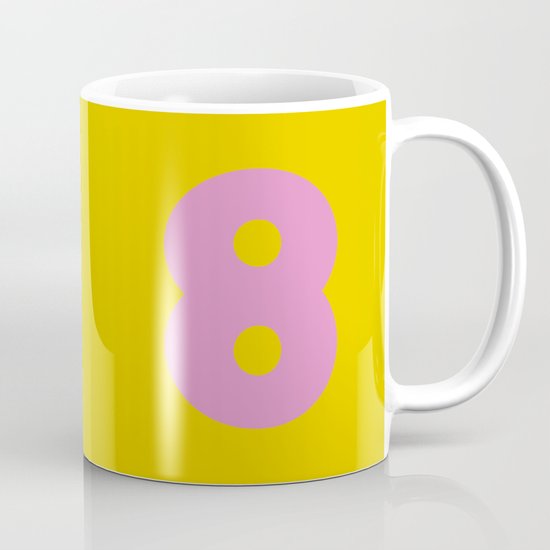 Number 8 Coffee Mug