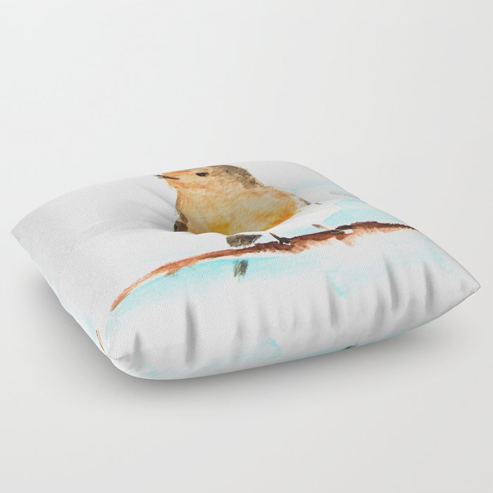 Little Bird Floor Pillow