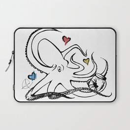 The Octopus Fell in Love with the Spider Laptop Sleeve