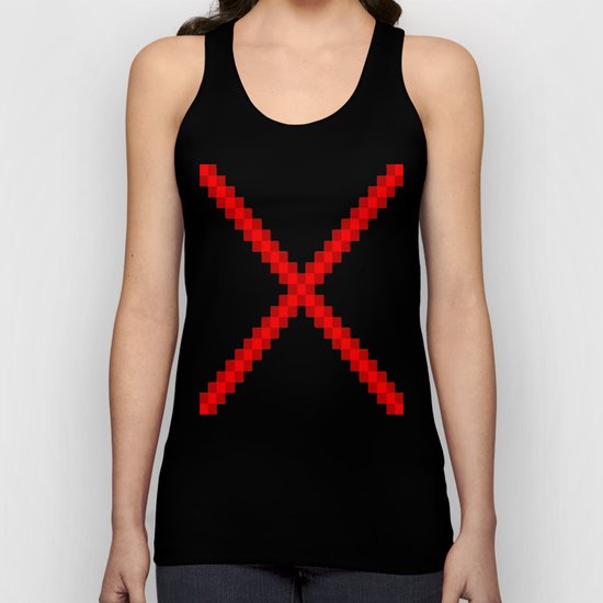 Fuzz Line #4 Unisex Tank Top
