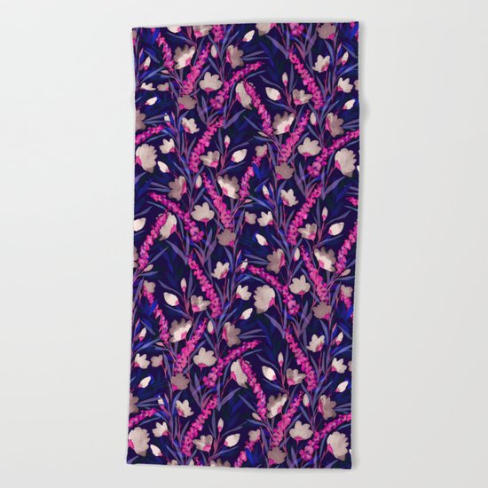 Libertine Midnight Beach Towel