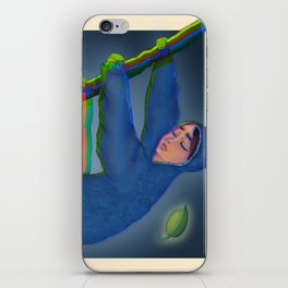 Hanging On | Sloth  iPhone Skin
