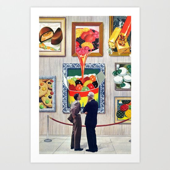A Question of Candy Art Print