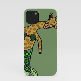 Gina the Giraffe Mermaid iPhone Case